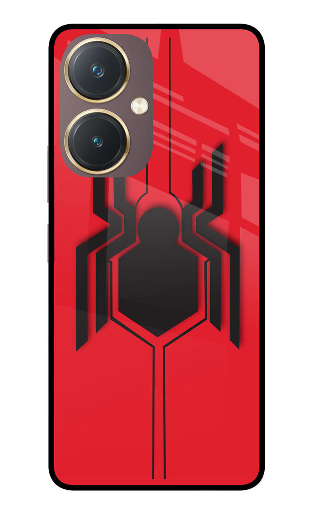 Spider Vivo Y27 Glass Case Back Cover by Casekaro