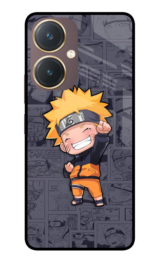 Chota Naruto Vivo Y27 Glass Case Back Cover by Casekaro