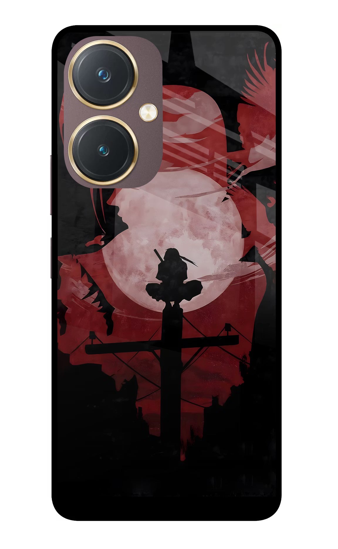 Naruto Anime Vivo Y27 Glass Case Back Cover by Casekaro