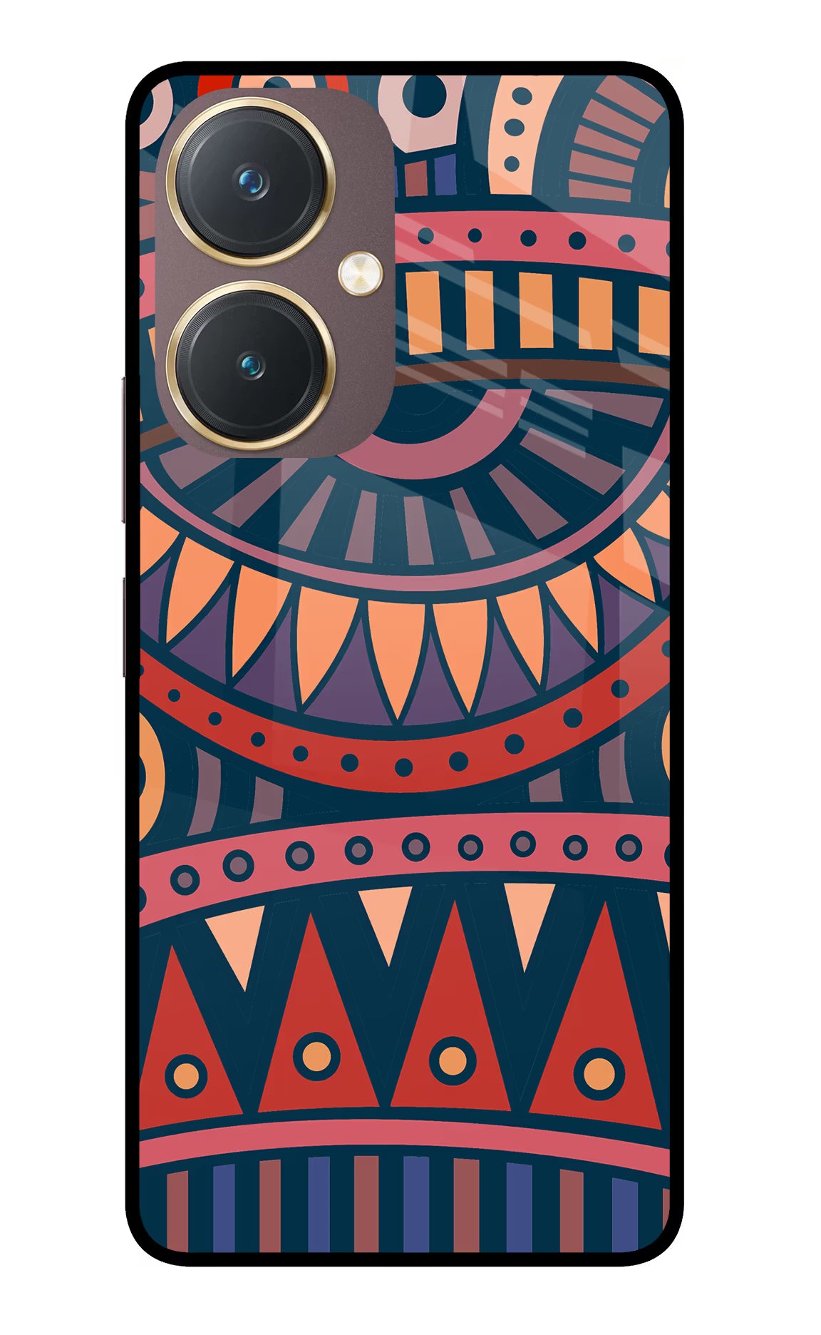 African Culture Design Vivo Y27 Glass Case