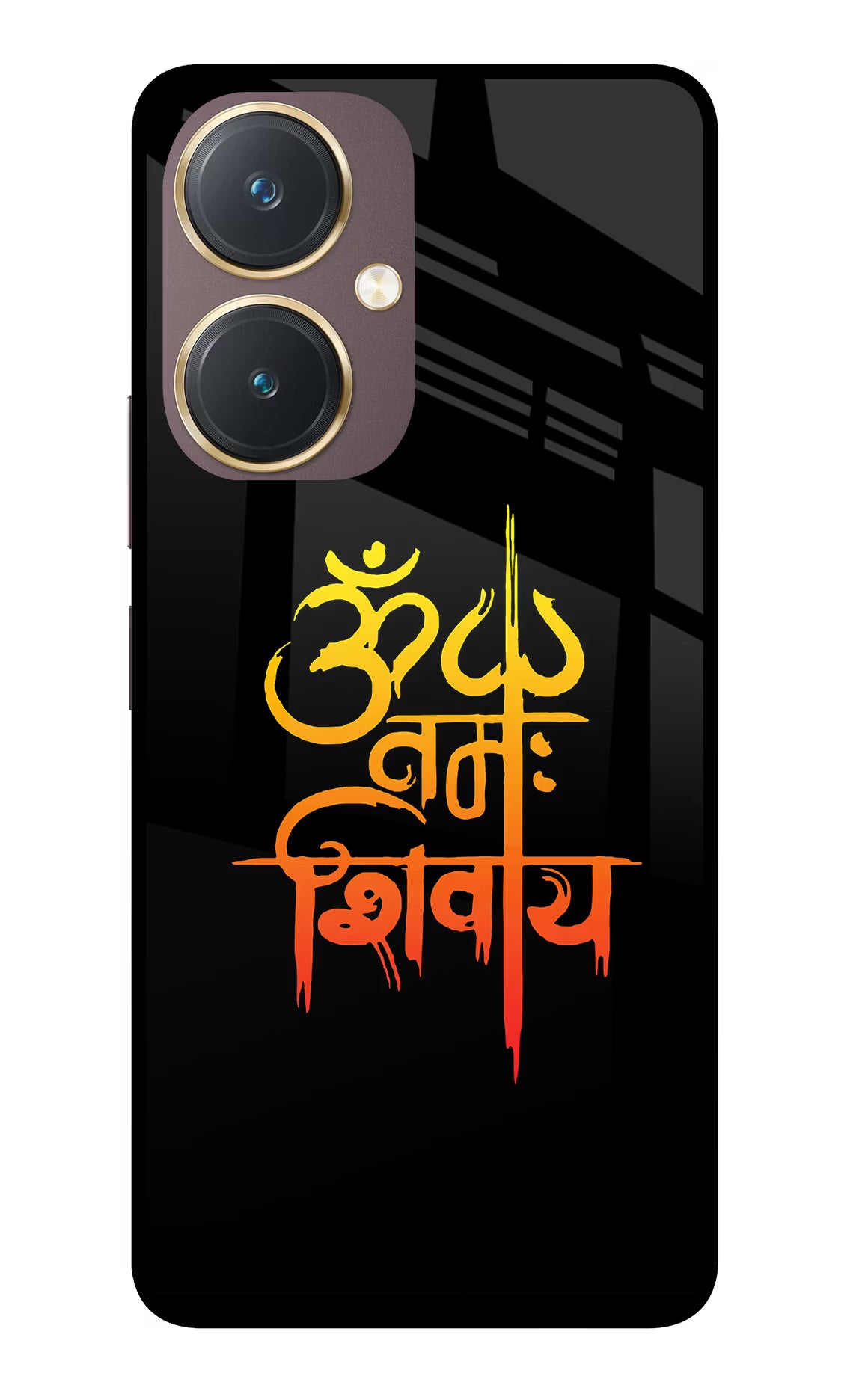 Om Namah Shivay Vivo Y27 Glass Case