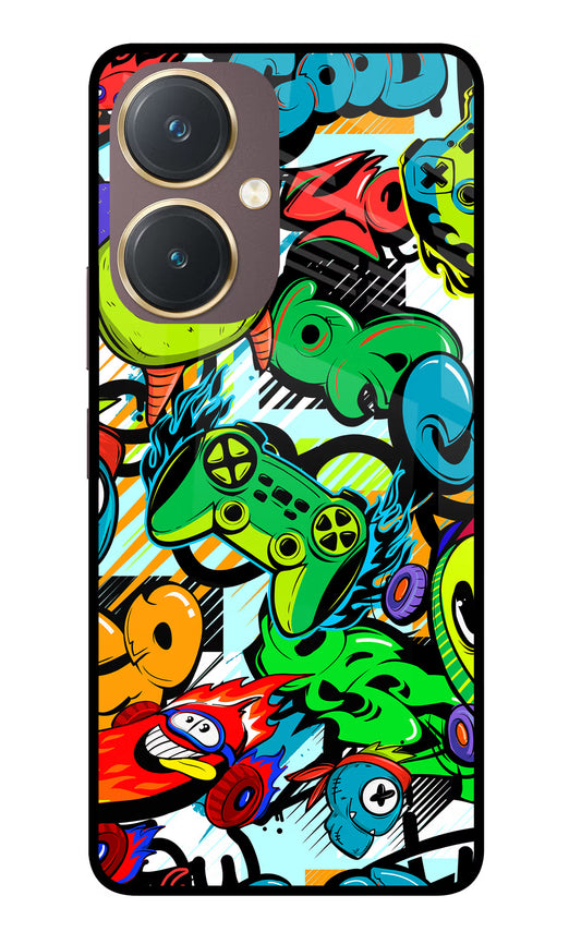 Game Doodle Vivo Y27 Glass Case