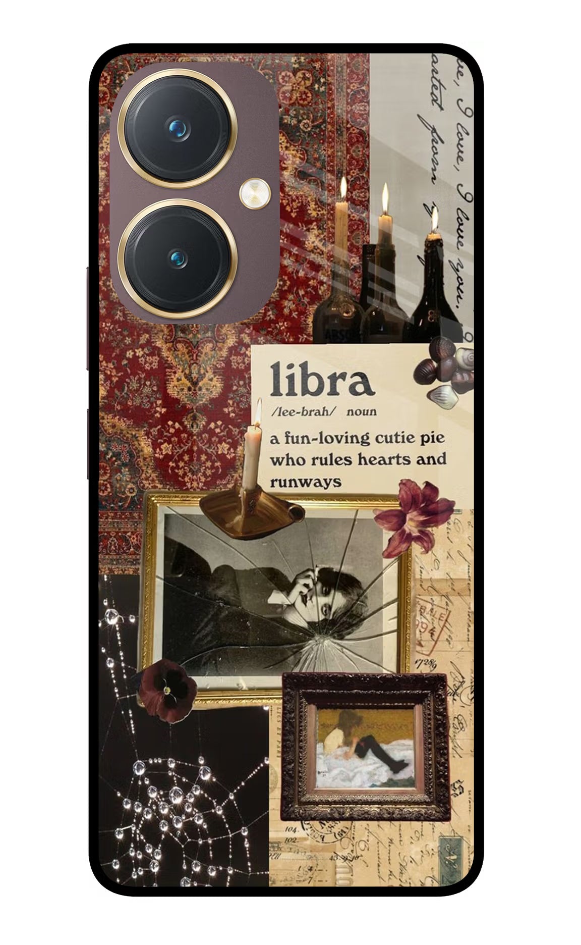 Libra Zodiac Vivo Y27 Glass Case