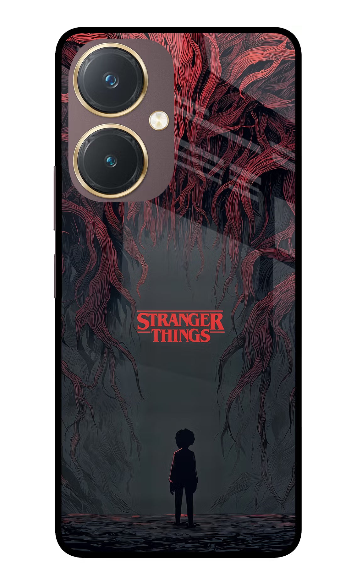 Ordinary Things Dark Side Vivo Y27 Glass Case Back Cover by Casekaro
