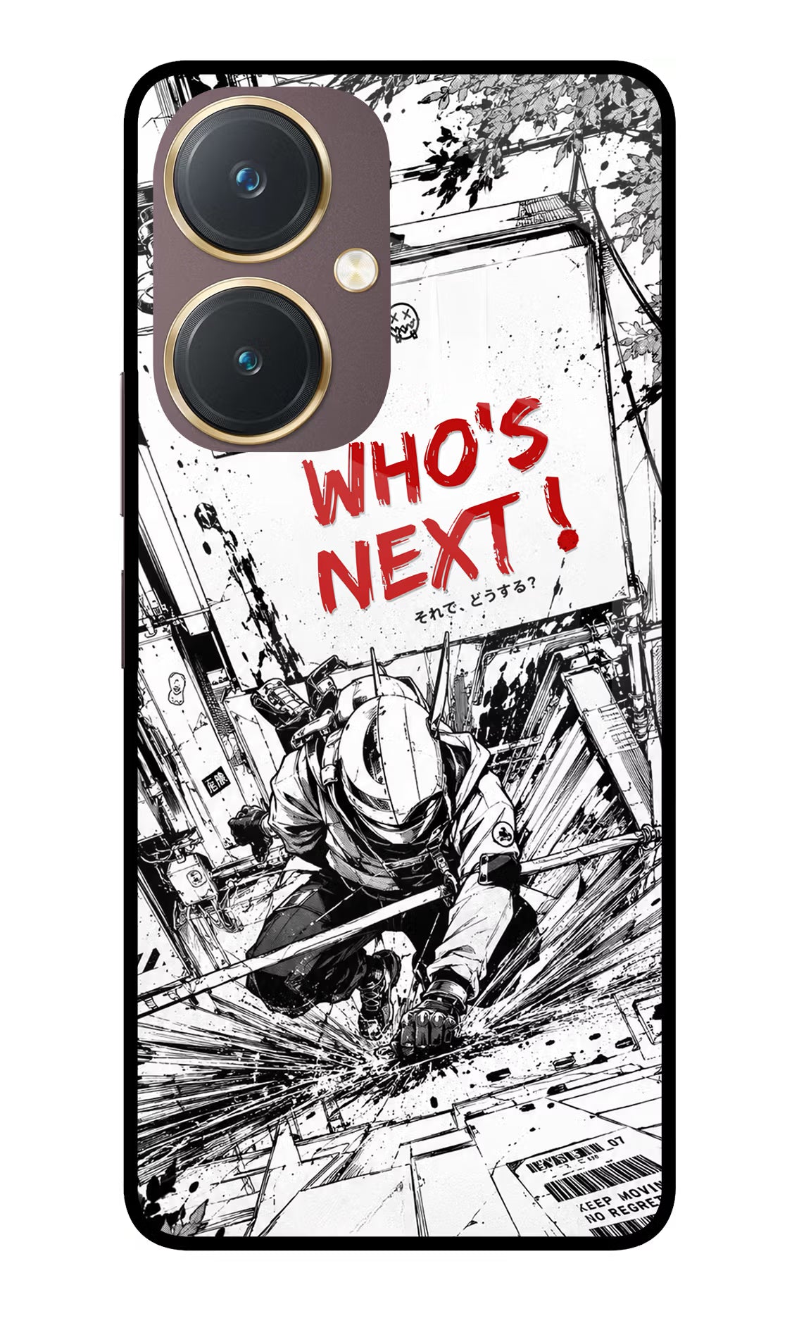 Who's Next Vivo Y27 Glass Case Back Cover by Casekaro