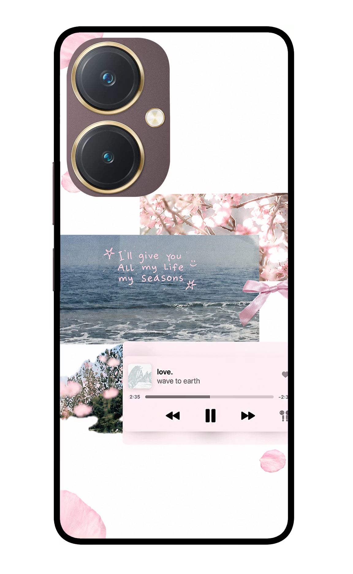 Wave to earth Vivo Y27 Glass Case