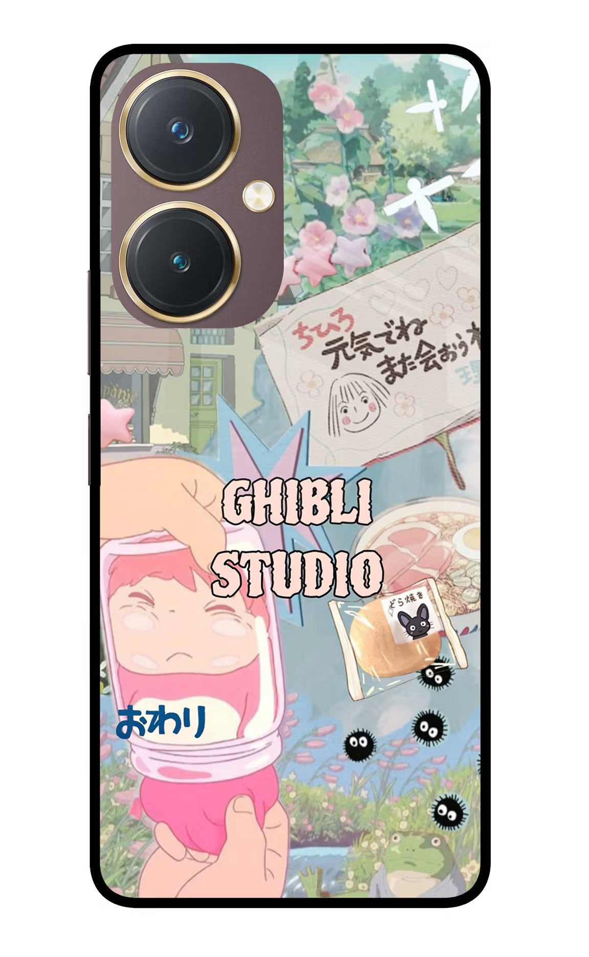 Studio Ghibli Vivo Y27 Glass Case