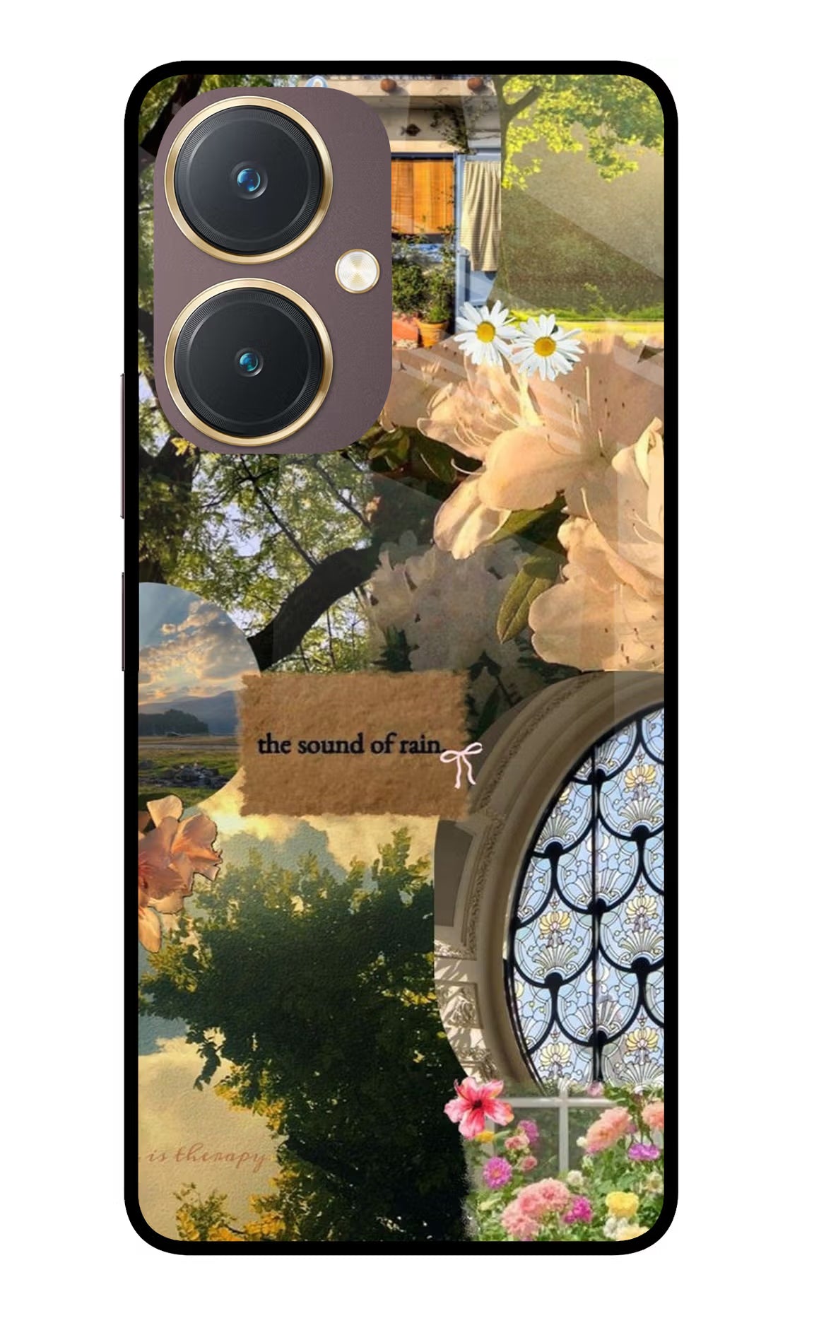 Rain Vivo Y27 Glass Case
