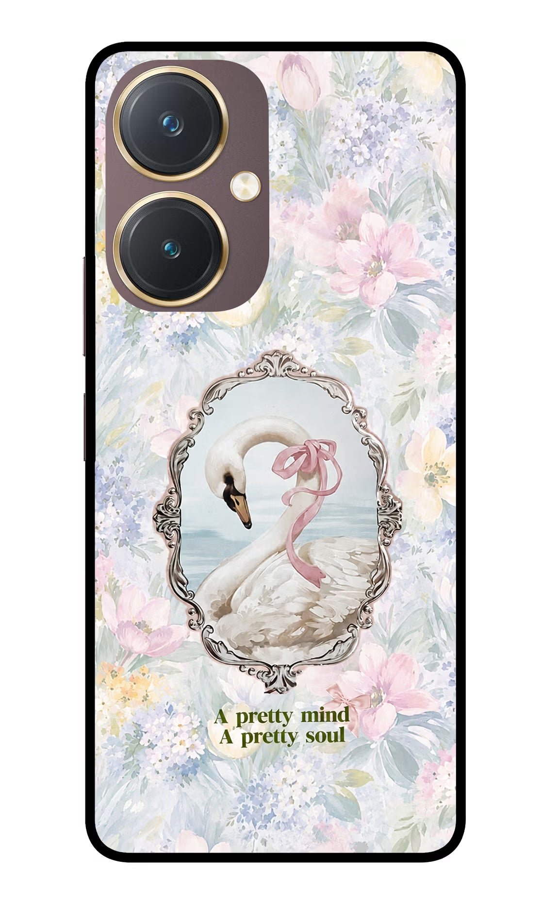 Pretty Mind Pretty Soul Vivo Y27 Glass Case