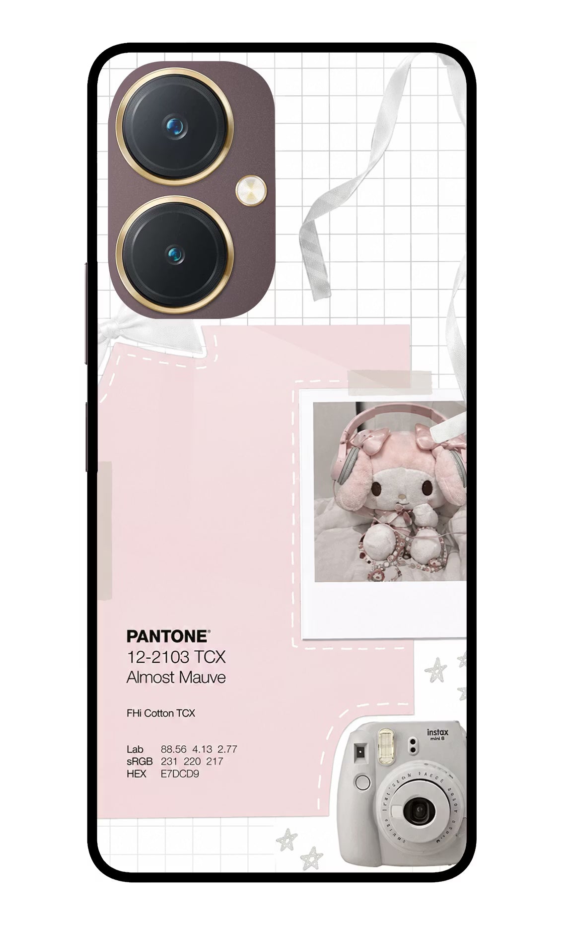 Pantone Asthetic Vivo Y27 Glass Case