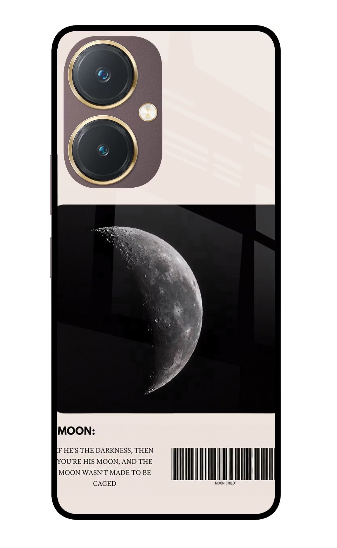 Moon Phase Vivo Y27 Glass Case