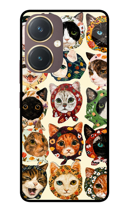 Cool Cat Vivo Y27 Glass Case