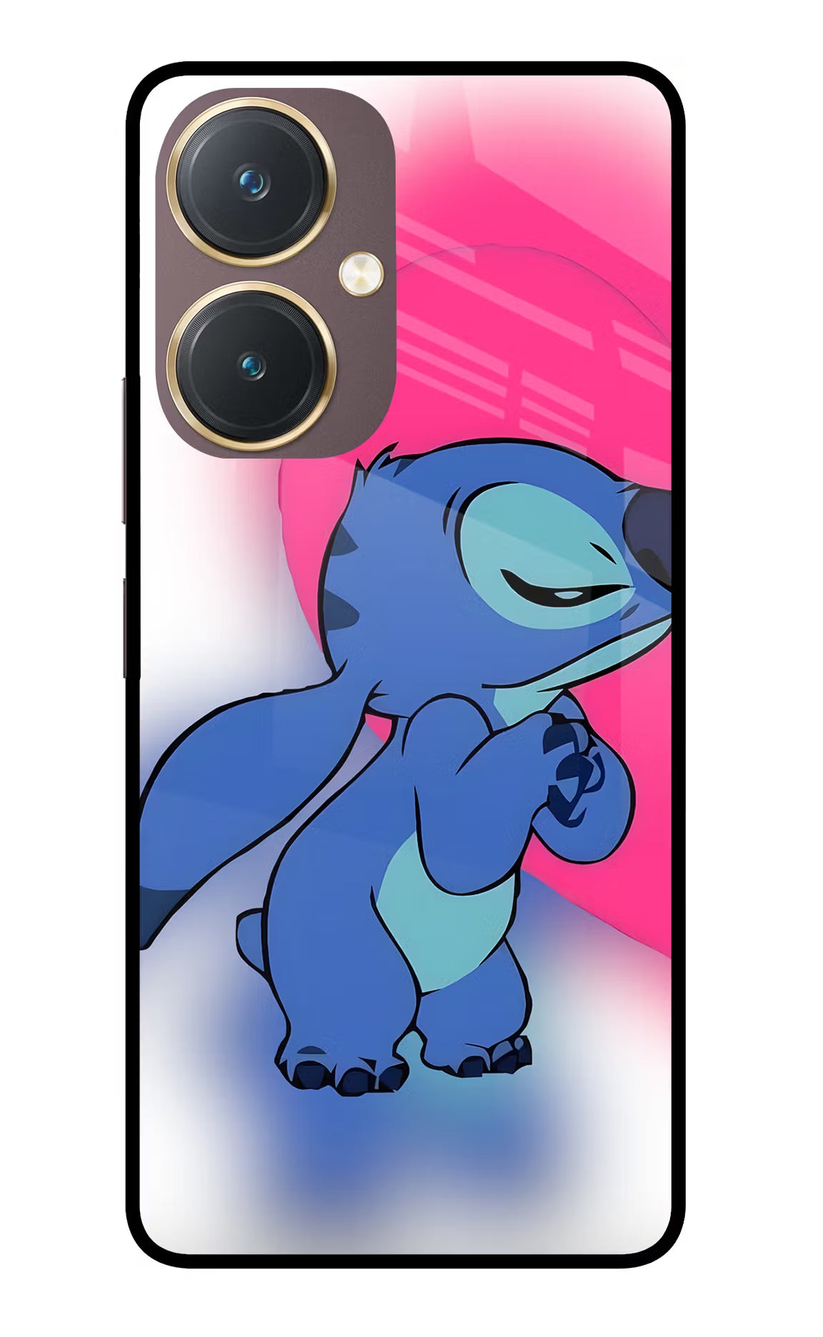 Stitch Hug Vivo Y27 Glass Case