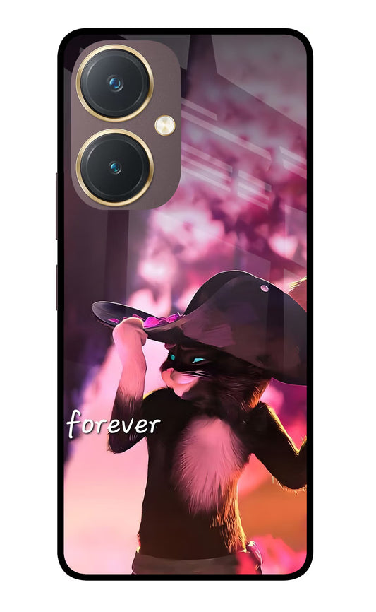Forever Cat Vivo Y27 Glass Case