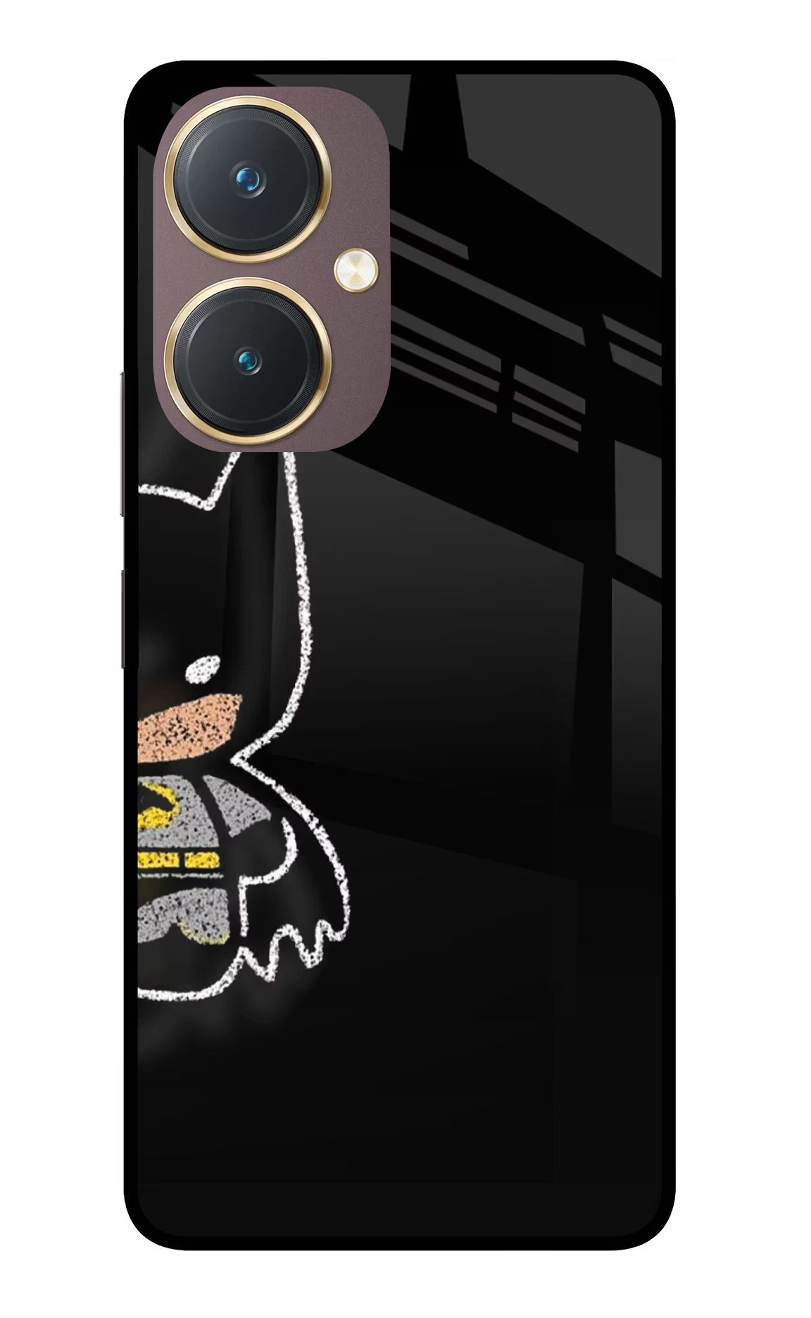 Bat Kitty Vivo Y27 Glass Case