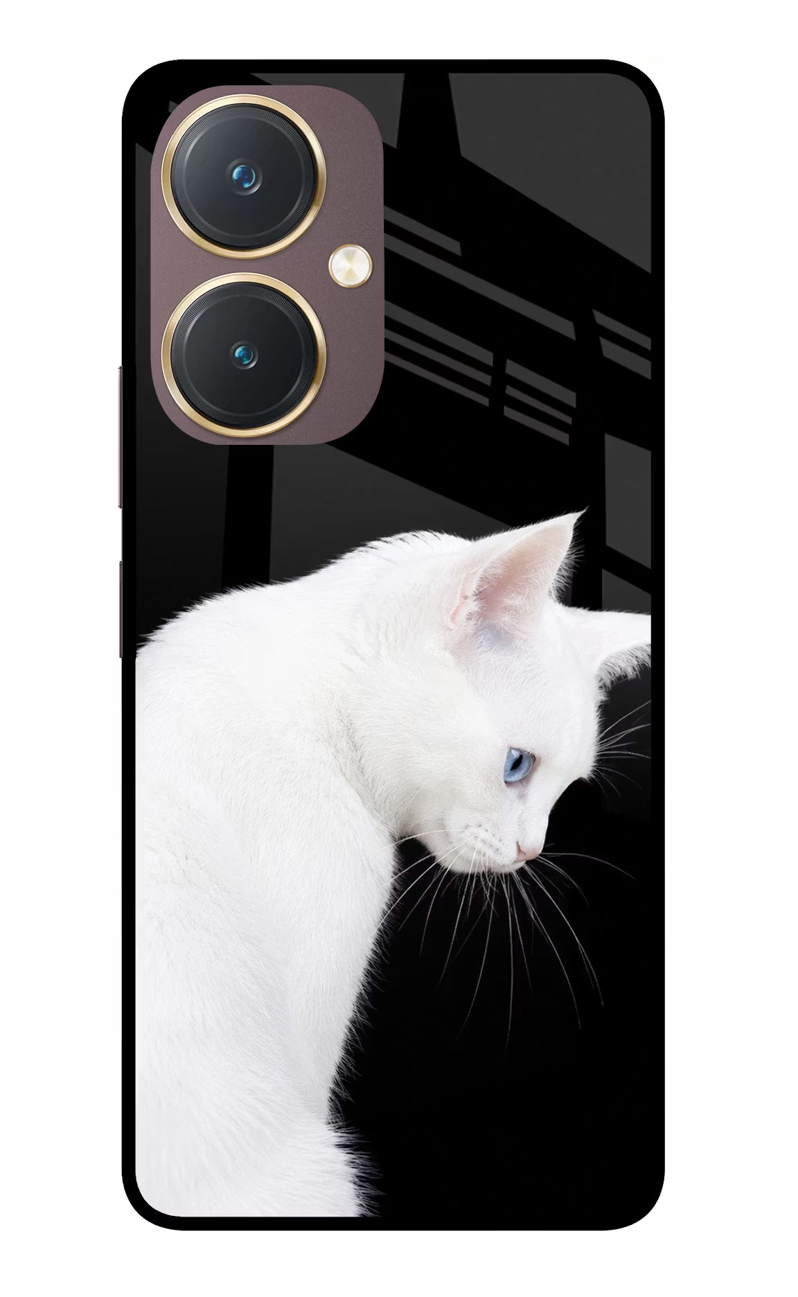 Snow Gaze Vivo Y27 Glass Case
