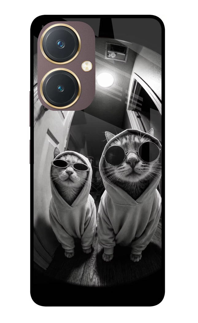 Hood Cats Vivo Y27 Glass Case