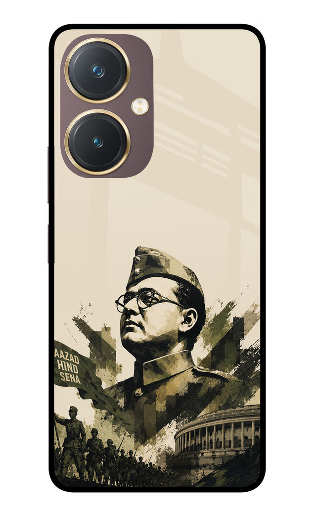 Netaji Rising Vivo Y27 Glass Case