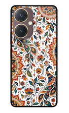 White Mayura Vivo Y27 Glass Case
