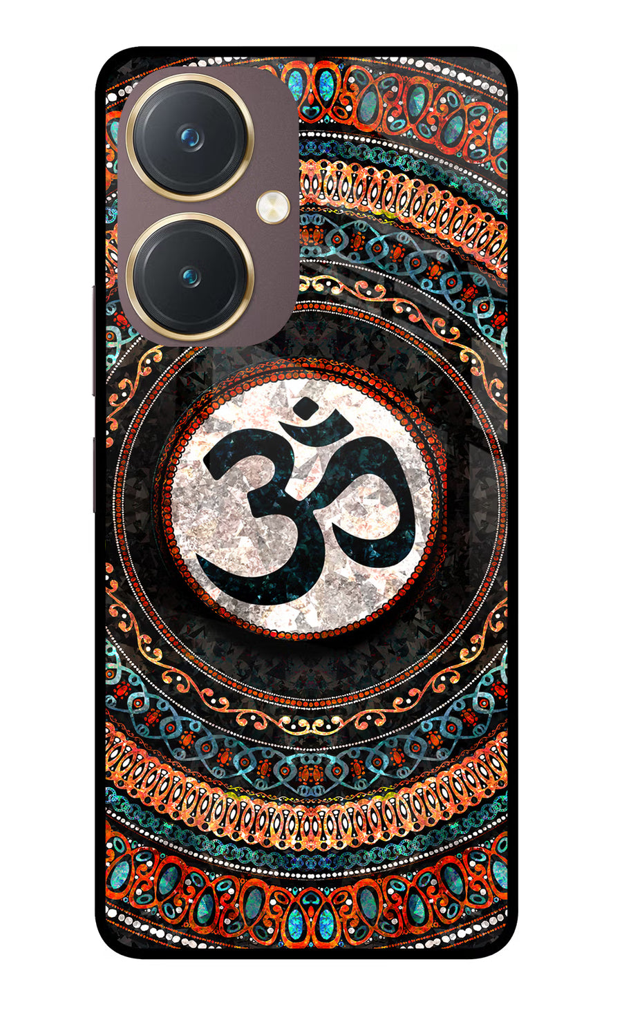Om Culture Vivo Y27 Pop Case, Glass case