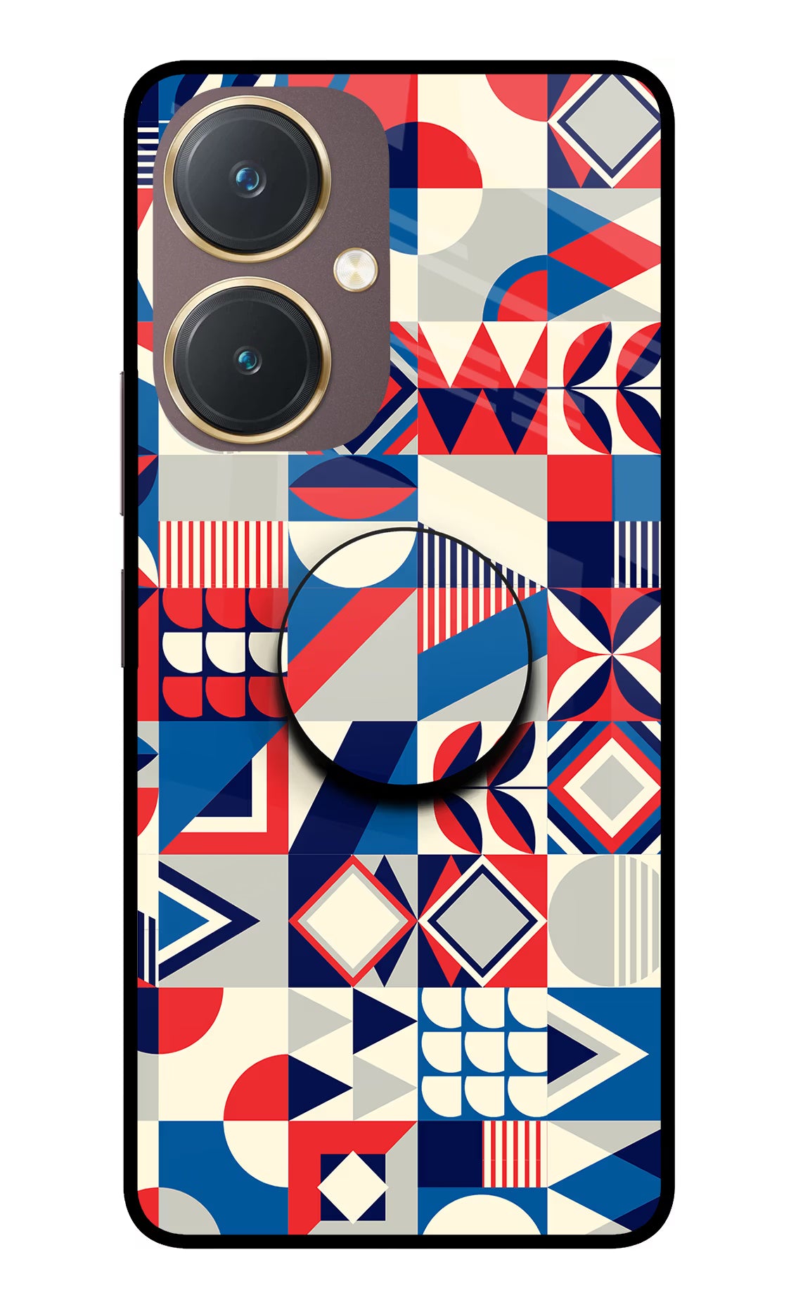 Colorful Pattern Vivo Y27 Pop Case by Casekaro