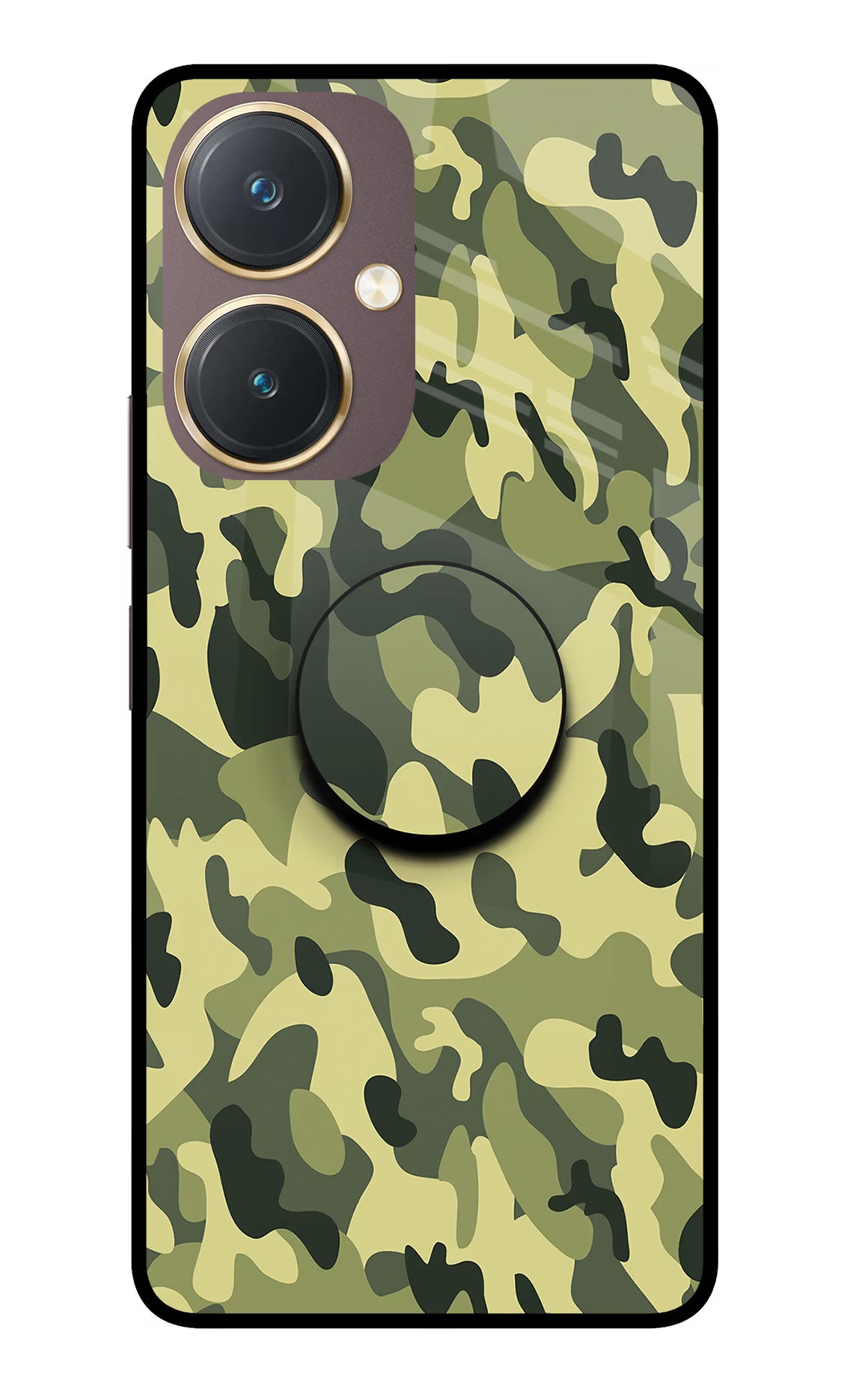 Camouflage Vivo Y27 Pop Case by Casekaro