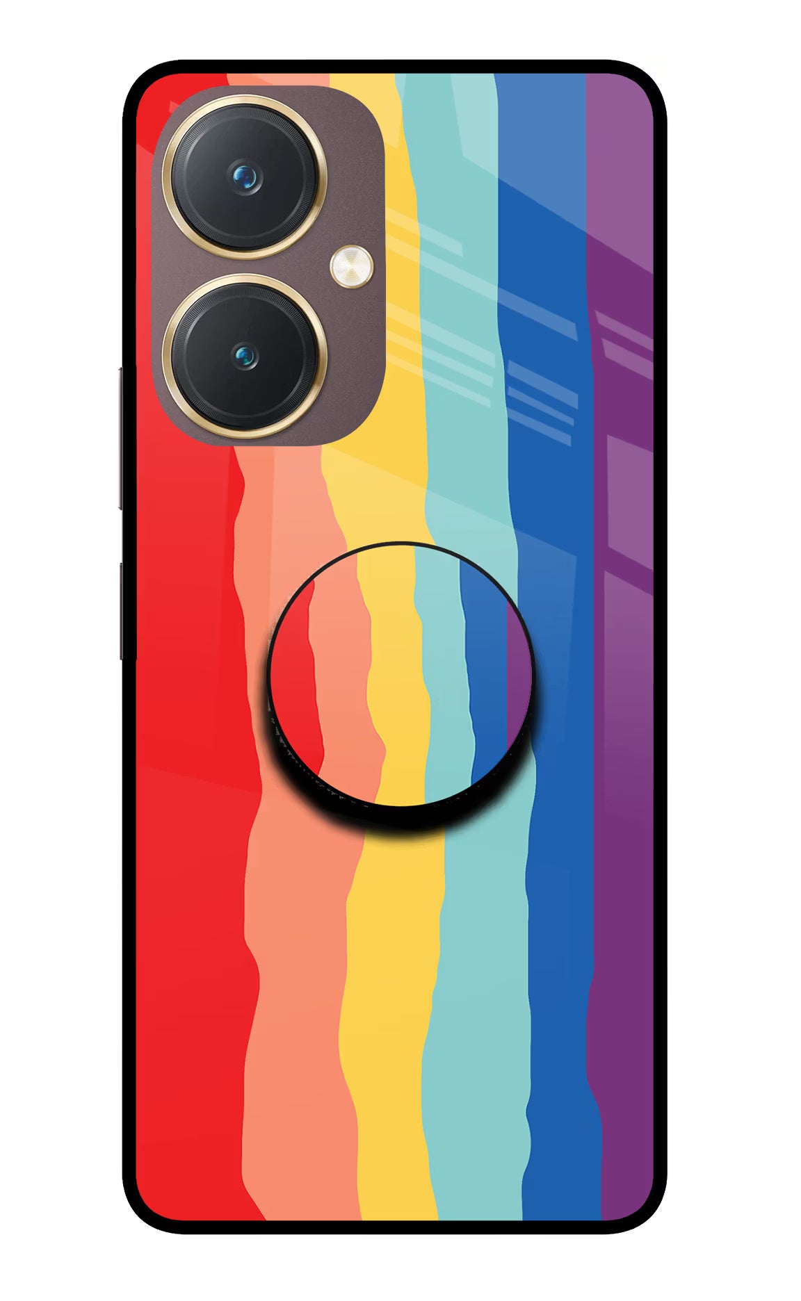Rainbow Vivo Y27 Pop Case by Casekaro
