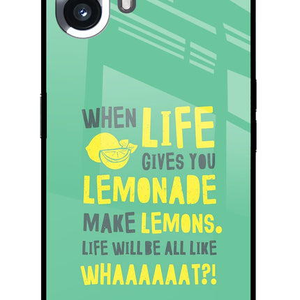 Quote Nothing Phone 2 Glass Case