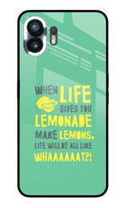 Quote Nothing Phone 2 Glass Case
