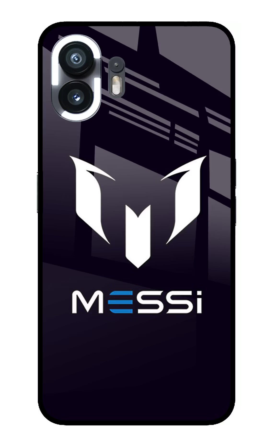 Messi Logo Nothing Phone 2 Glass Case