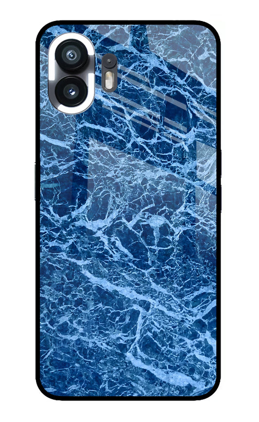 Blue Marble Nothing Phone 2 Glass Case