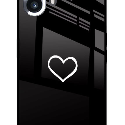 Heart Nothing Phone 2 Glass Case