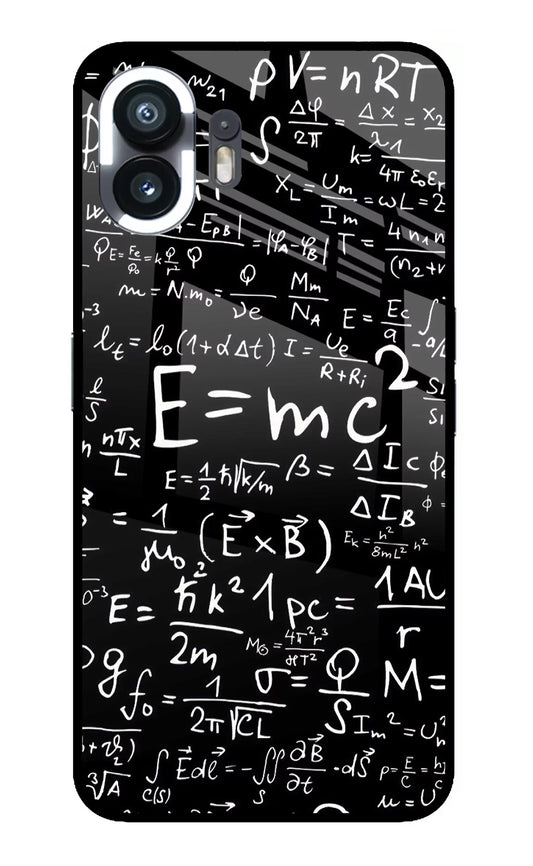 Physics Formula Nothing Phone 2 Glass Case