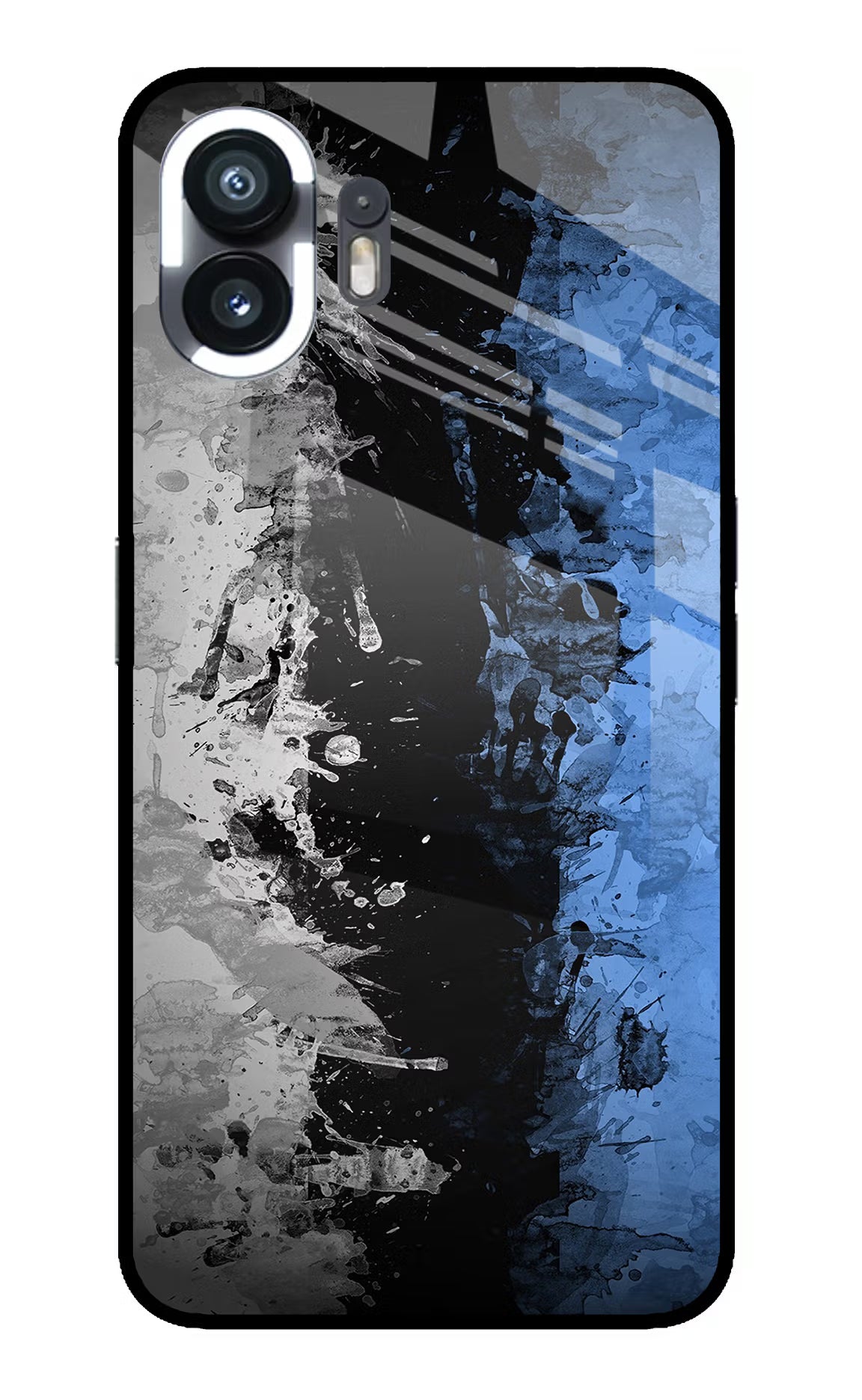 Artistic Design Nothing Phone 2 Glass Case Back Cover by Casekaro