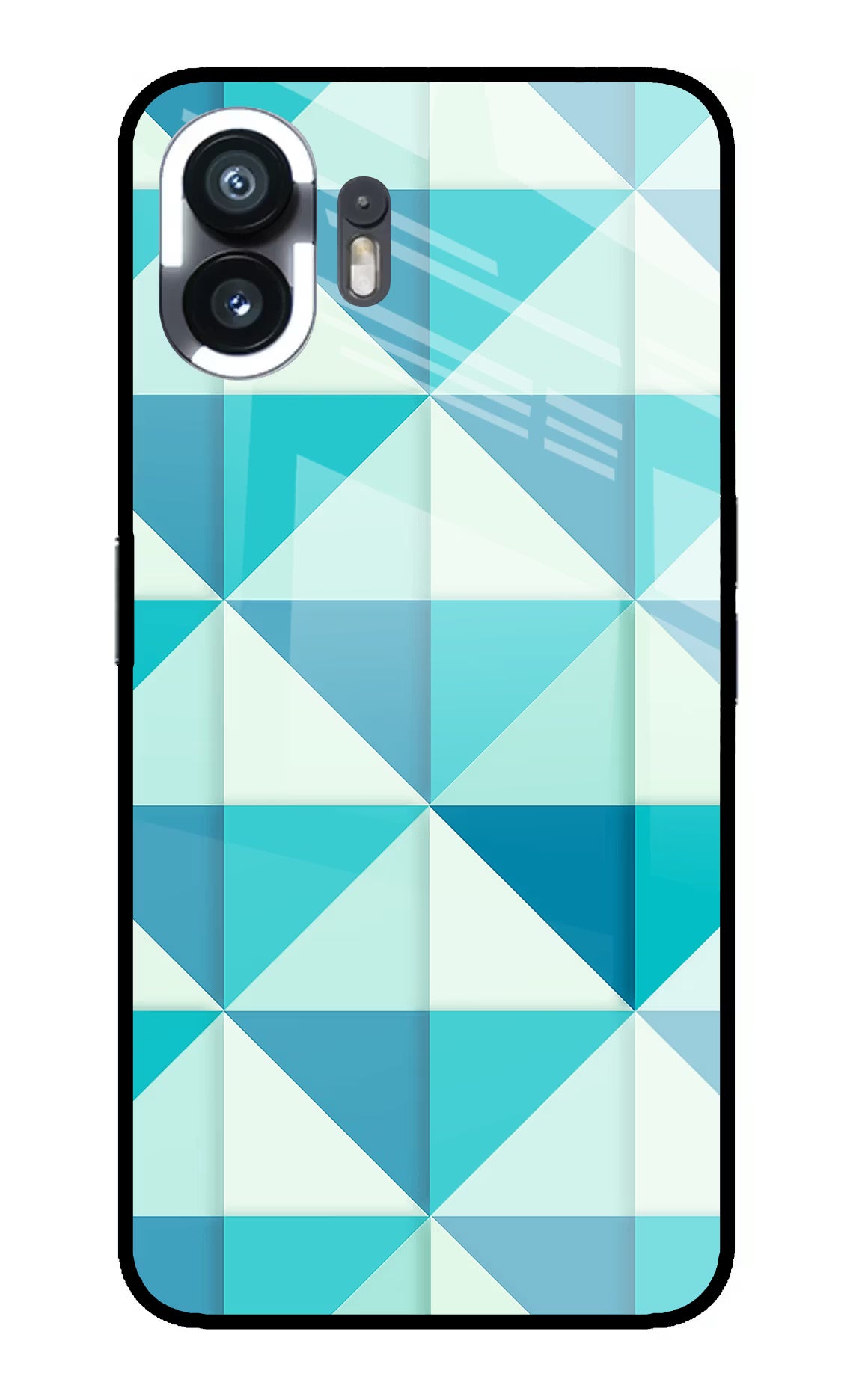 Abstract Nothing Phone 2 Glass Case Back Cover by Casekaro