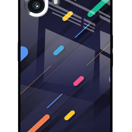 Abstract Design Nothing Phone 2 Glass Case Back Cover by Casekaro