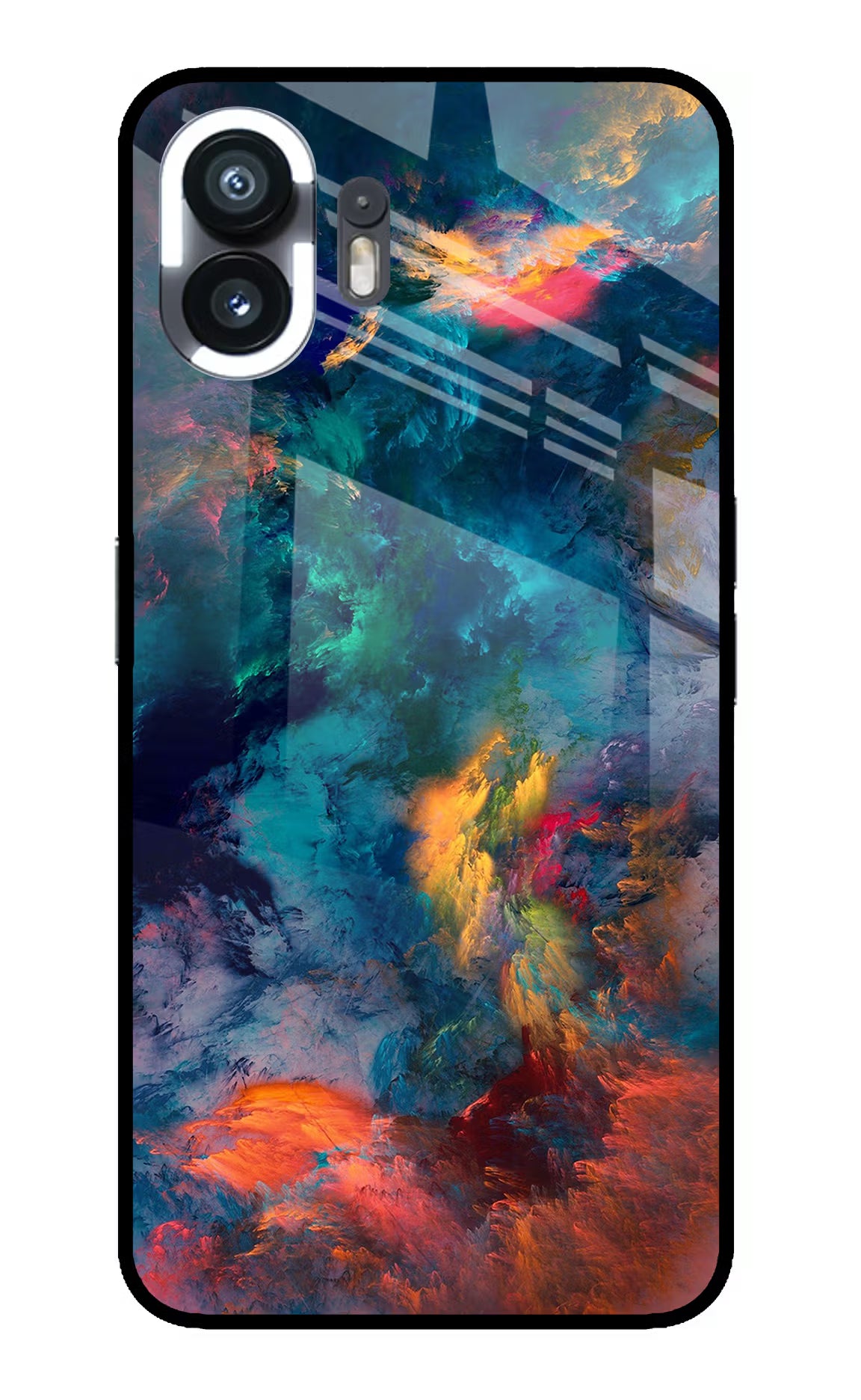 Artwork Paint Nothing Phone 2 Glass Case Back Cover by Casekaro
