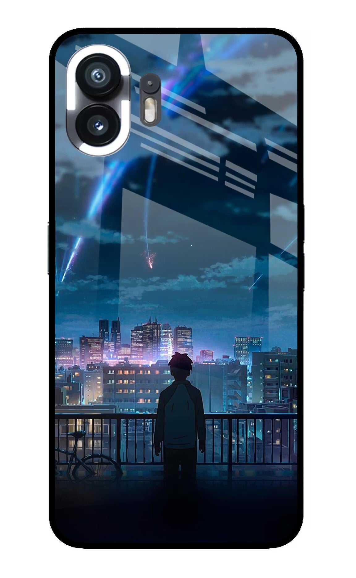 Anime Nothing Phone 2 Glass Case Back Cover by Casekaro