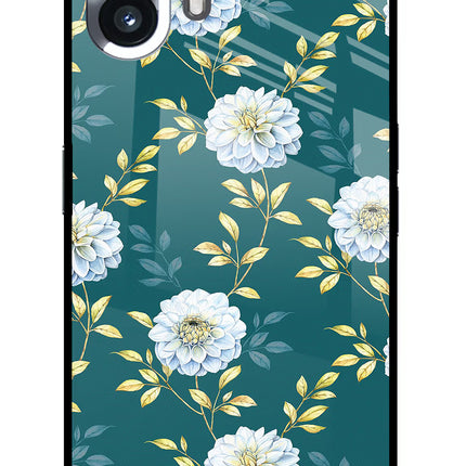 Flowers Nothing Phone 2 Glass Case