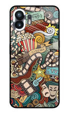 Cinema Abstract Nothing Phone 2 Glass Case