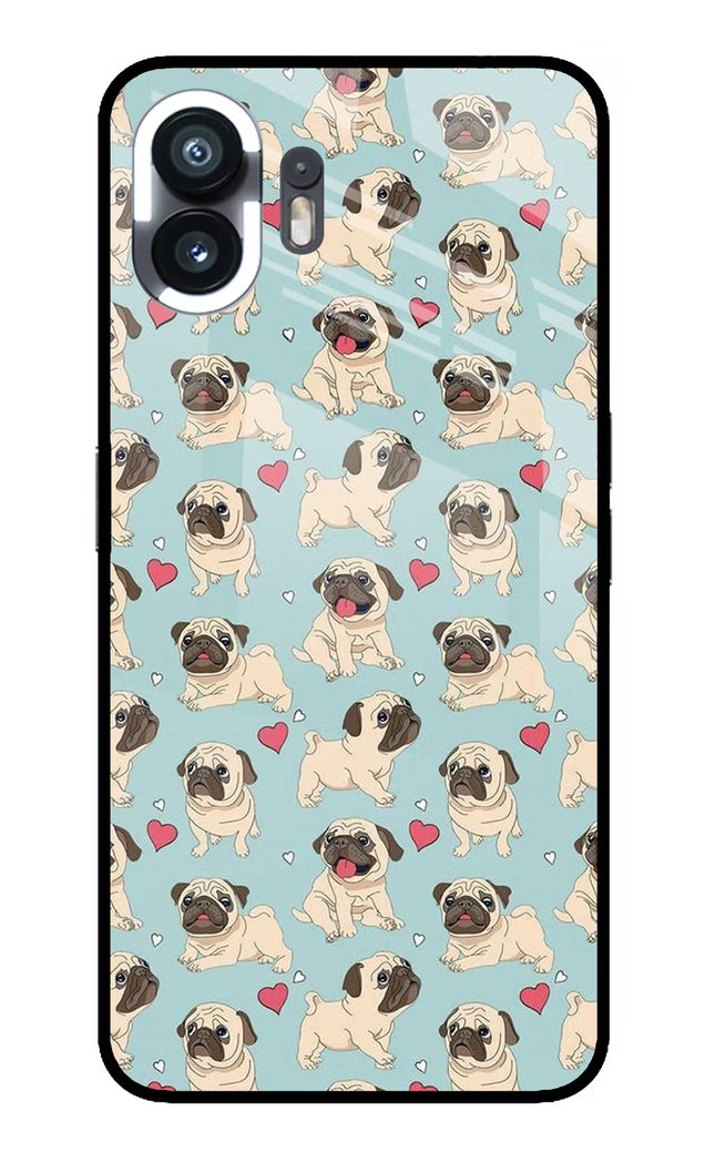 Pug Dog Nothing Phone 2 Glass Case