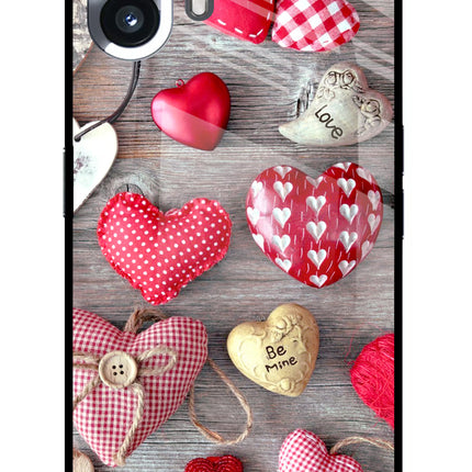 Love Wallpaper Nothing Phone 2 Glass Case Back Cover by Casekaro