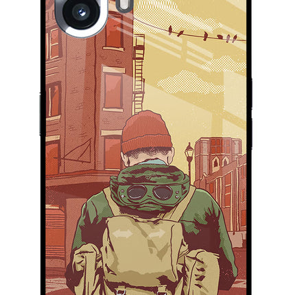 Adventurous Nothing Phone 2 Glass Case Back Cover by Casekaro