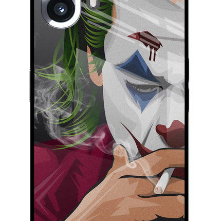 Joker Smoking Nothing Phone 2 Glass Case
