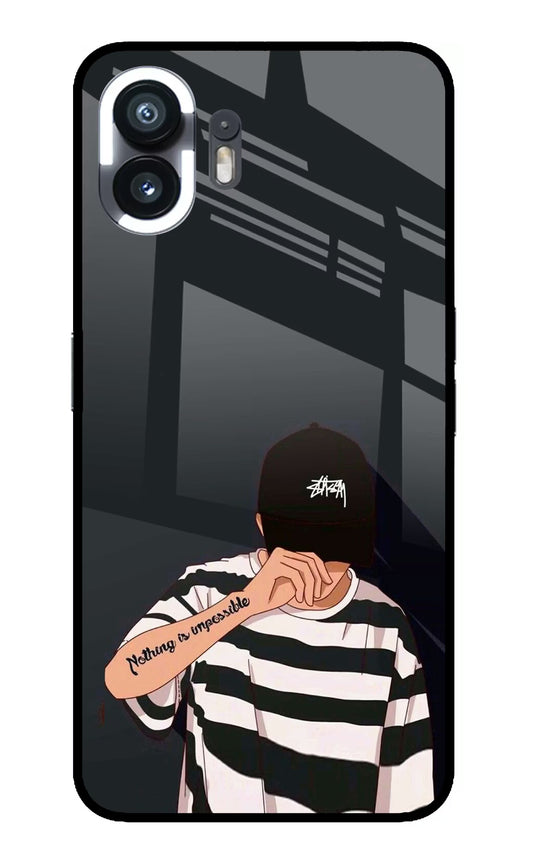 Aesthetic Boy Nothing Phone 2 Glass Case