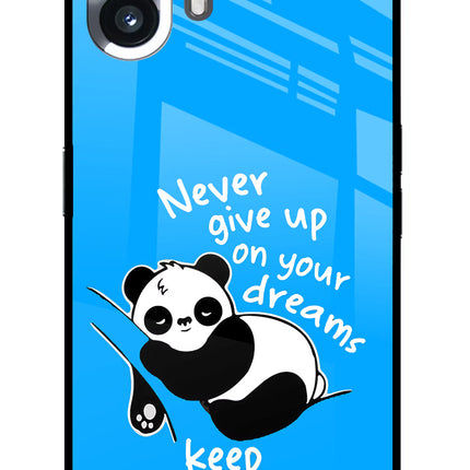 Keep Sleeping Nothing Phone 2 Glass Case