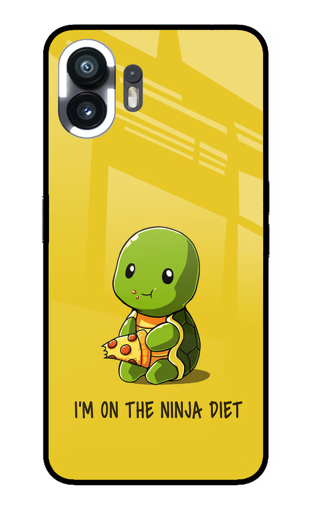 I'm on Ninja Diet Nothing Phone 2 Glass Case