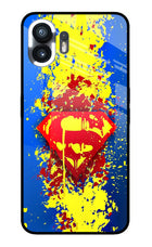 Superman logo Nothing Phone 2 Glass Case