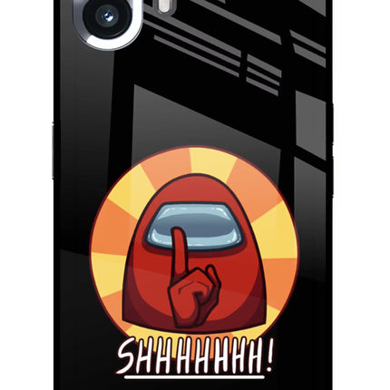 Among Us Shhh! Nothing Phone 2 Glass Case