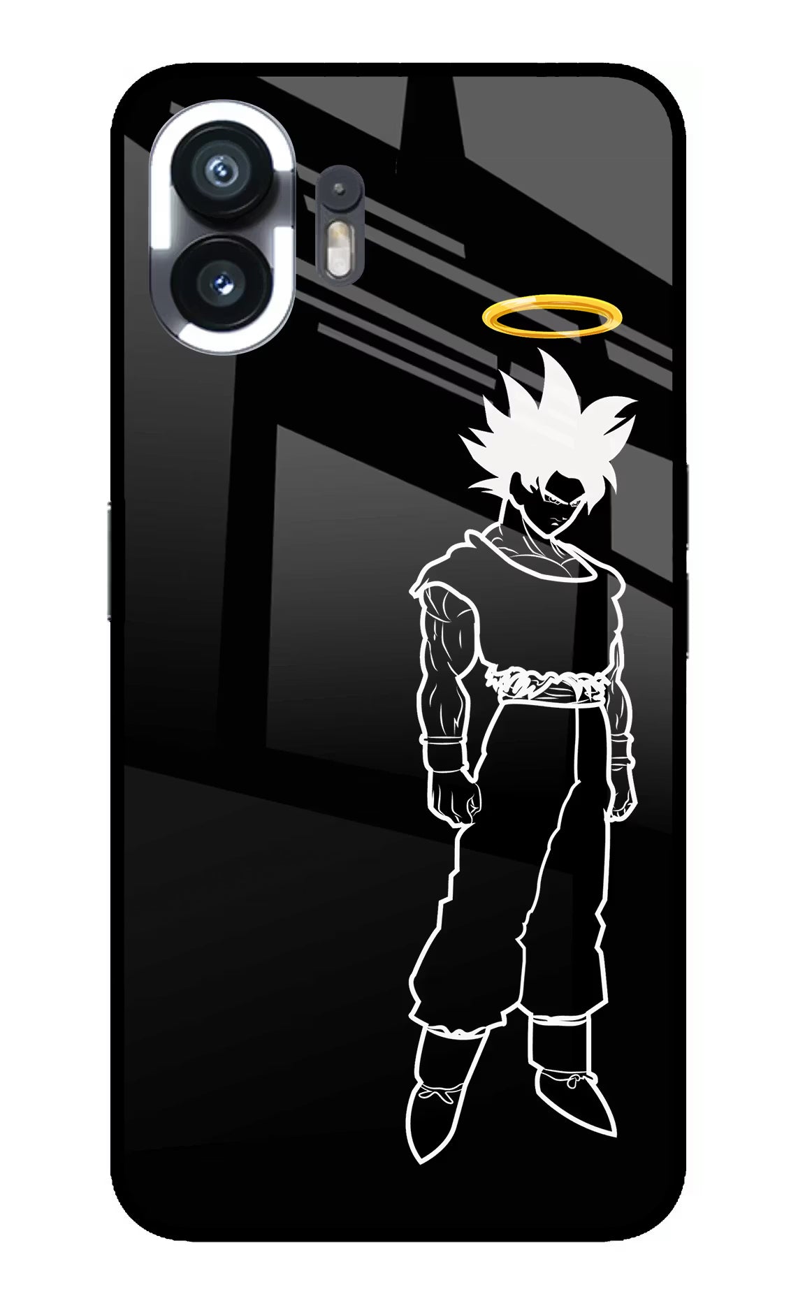 DBS Character Nothing Phone 2 Glass Case Back Cover by Casekaro